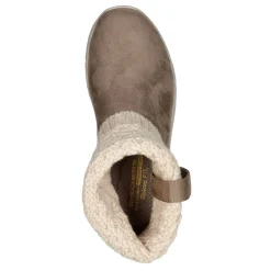 Skechers Boots|Women's , Relaxed Fit: Slip-Ins - Easy Going - Cozy Weather 2 Boot Taupe