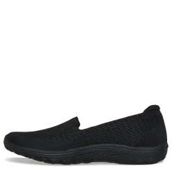 Skechers Slip-On Shoes|Women's , Relaxed Fit: Reggae Fest - Willows Vibe Slip-On - Wide Width Black/Black