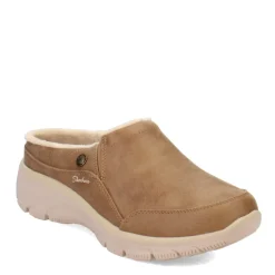 Skechers Slip-On Shoes|Women's , Relaxed Fit: Easy Going - Latte 2 Clog Tan