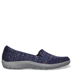 Skechers Slip-On Shoes|Women's , Relaxed Fit: Reggae Fest - Wicker Slip-On Navy