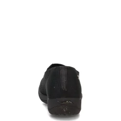 Skechers Flats|Women's , Relaxed Fit: Arch Fit Reggae Cup - For Fun Slip-On Solid Black