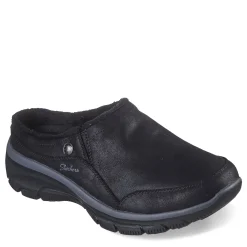 Skechers Clogs & Mules|Women's , Relaxed Fit: Easy Going - Latte 2 Clog - Wide Width Black