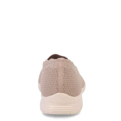 Skechers Slip-On Shoes|Women's , Seager Stat Slip-On Taupe