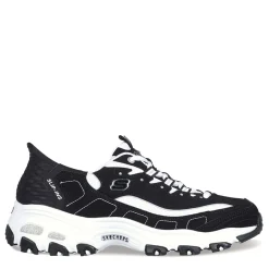 Skechers Sneakers & Athletic|Women's , Slip-ins: D'Lites - New Classic Sneaker Black Wht