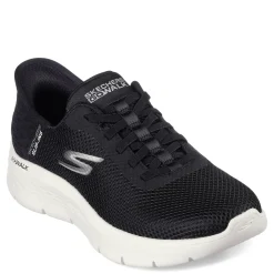 Skechers Sneakers & Athletic|Women's , Slip-ins: GO WALK Flex - Grand Entrance Sneaker Black White