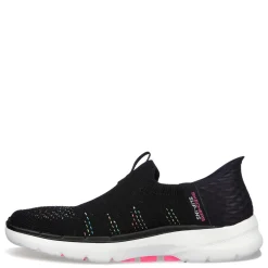 Skechers Sneakers & Athletic|Women's , Slip-ins: GO WALK 6 - Valentina Sneaker Black