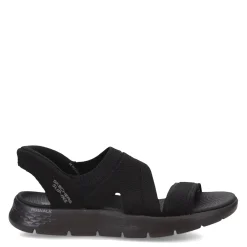 Skechers Sandals|Women's , Slip-ins: GO WALK Flex Sandal - Enticing Sandal Black/Black