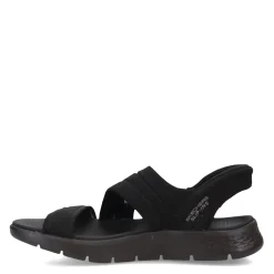 Skechers Sandals|Women's , Slip-ins: GO WALK Flex Sandal - Enticing Sandal Black/Black