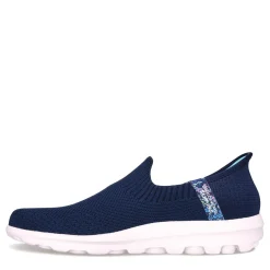 Skechers Sneakers & Athletic|Women's , Slip-ins: GO WALK Travel - Tahiti Sunset Sneaker Navy