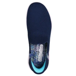 Skechers Sneakers & Athletic|Women's , Slip-ins: GO WALK Travel - Tahiti Sunset Sneaker Navy