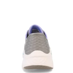 Skechers Sneakers & Athletic|Women's , Slip-ins: Max Cushioning Elite - Prevail Sneaker Gray/Blue