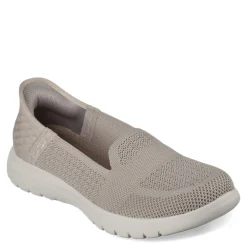 Skechers Loafers|Women's , Slip-ins: On-the-GO Flex - Serene Slip-On Taupe
