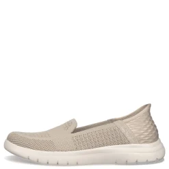 Skechers Loafers|Women's , Slip-ins: On-the-GO Flex - Serene Slip-On Taupe