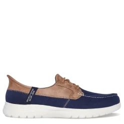 Skechers Boat Shoes|Women's , Slip-ins: On-the-GO Flex - Palmilla Slip-On Navy