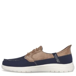 Skechers Boat Shoes|Women's , Slip-ins: On-the-GO Flex - Palmilla Slip-On Navy
