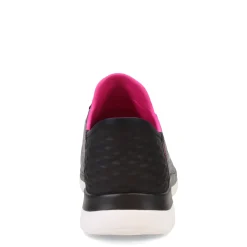 Skechers Sneakers & Athletic|Women's , Slip-ins Summits Dazzling Haze Sneaker - Wide Width Black Multi