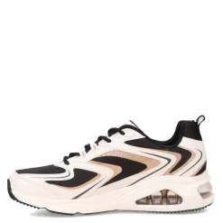 Skechers Sneakers & Athletic|Women's Street, Tres-Air - Shimm-Airy Sneaker White/Rose/Gold