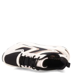 Skechers Sneakers & Athletic|Women's Street, Tres-Air - Shimm-Airy Sneaker White/Rose/Gold