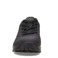 Skechers Sneakers & Athletic|Women's Street, Uno - Stand on Air Sneaker - Wide Width Solid Black