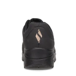 Skechers Sneakers & Athletic|Women's Street, Uno - Stand on Air Sneaker - Wide Width Solid Black