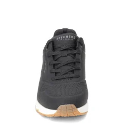 Skechers Sneakers & Athletic|Women's Street, Uno - Stand on Air Sneaker - Wide Width Black/White