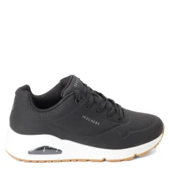 Skechers Sneakers & Athletic|Women's Street, Uno - Stand on Air Sneaker Black/White