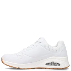 Skechers Sneakers & Athletic|Women's Street, Uno - Stand on Air Sneaker - Wide Width White