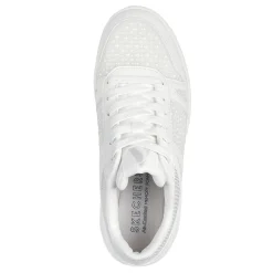 Skechers Sneakers & Athletic|Women's Street, Uno Court - Opulent Pearls Sneaker White