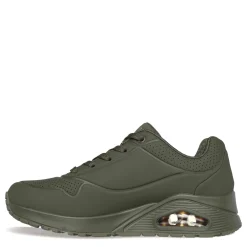 Skechers Sneakers & Athletic|Women's Street, Uno - Stand on Air Sneaker - Wide Width Olive