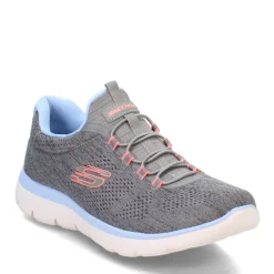 Skechers Sneakers & Athletic|Women's , Summits - Fun Flair Sneaker Grey