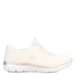 Skechers Sneakers & Athletic|Women's , Summits - Cool Classic Sneaker White Silver