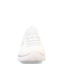 Skechers Sneakers & Athletic|Women's , Summits - Cool Classic Sneaker White Silver