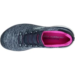 Skechers Sneakers & Athletic|Women's , Summits - Quick Getaway Navy / Pink