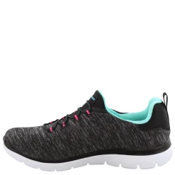 Skechers Sneakers & Athletic|Women's , Summits - Quick Getaway - Wide Width Black / Blue