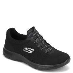 Skechers Sneakers & Athletic|Women's , Summits - Cool Classic Sneaker - Wide Width Black