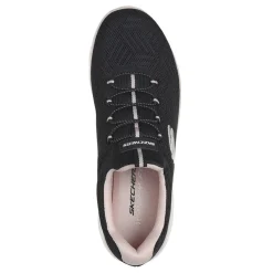 Skechers Sneakers & Athletic|Women's , Summits - Artistry Chic Sneaker Black Pink