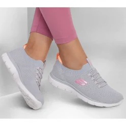 Skechers Sneakers & Athletic|Women's , Summits - Top Player Sneaker Gray Multi