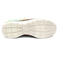 Skechers Slip-On Shoes|Women's , Summits - Looking Groovy Sneaker Black Multi