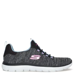 Skechers Sneakers & Athletic|Women's , Summits - Fresh Impression Sneaker Black Multi