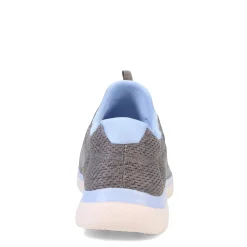 Skechers Sneakers & Athletic|Women's , Summits - Fun Flair Sneaker - Wide Width Grey Multi