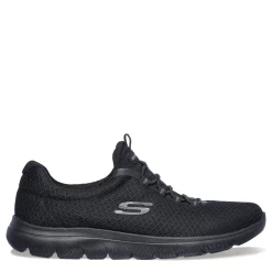 Skechers Slip-On Shoes|Women's , Summits Slip on Sneakers Black