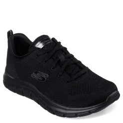 Skechers Sneakers & Athletic|Women's , Track - Daytime Dreamer Sneaker Solid Black
