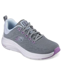 Skechers Sneakers & Athletic|Women's , Vapor Foam Sneaker Gray Light Blue Multi