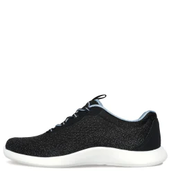 Skechers Sneakers & Athletic|Women's , Vapor Foam Lite - Revolve Sneaker Black/Blue
