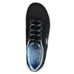 Skechers Sneakers & Athletic|Women's , Vapor Foam Lite - Revolve Sneaker Black/Blue