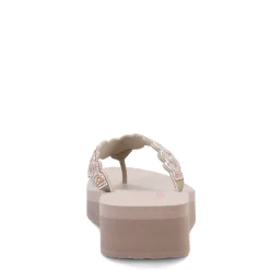 Skechers Wedges|Women's , Vinyasa - Happy Spring Sandal Taupe