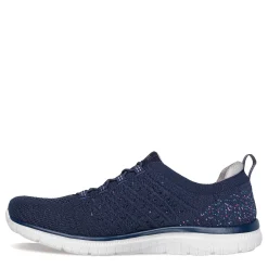 Skechers Slip-On Shoes|Women's , Virtue - Show Runner Sneaker - Wide Width Navy