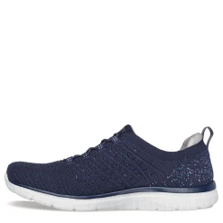 Skechers Slip-On Shoes|Women's , Virtue - Show Runner Sneaker Navy