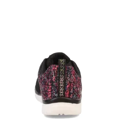 Skechers Sneakers & Athletic|Women's , Virtue Sneaker - Wide Width Black Pink