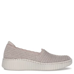 Skechers Slip-On Shoes|Women's , Wilshire Blvd - Fashion Figure Slip-On Taupe